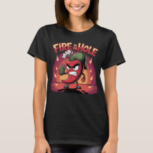 Camiseta Fogo no Buraco Picy Pepper Funny Pepper