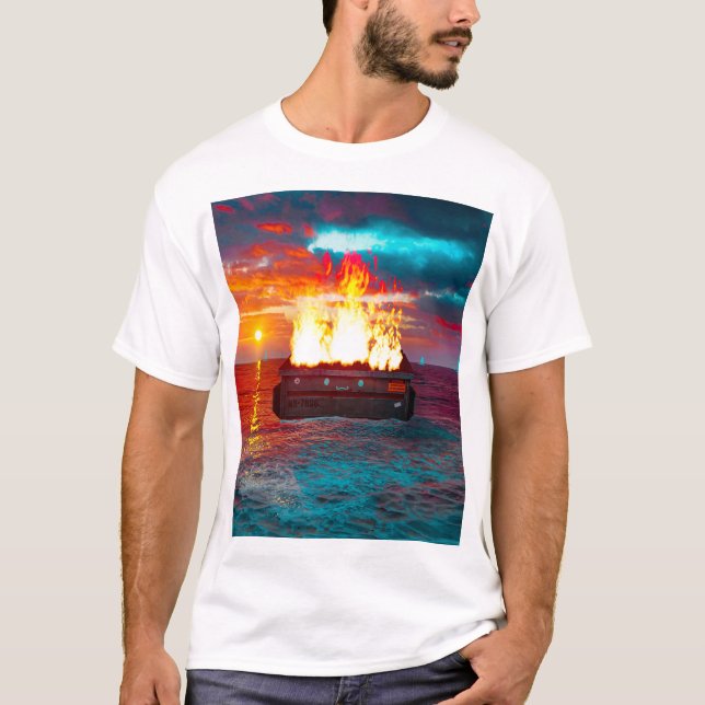 Camiseta Fogo no Lixo (Frente)