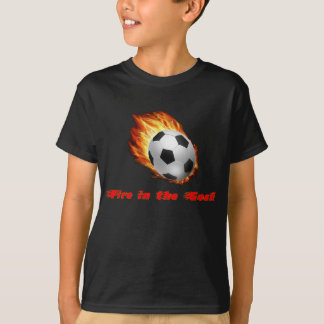 Camiseta Fogo no T do objetivo