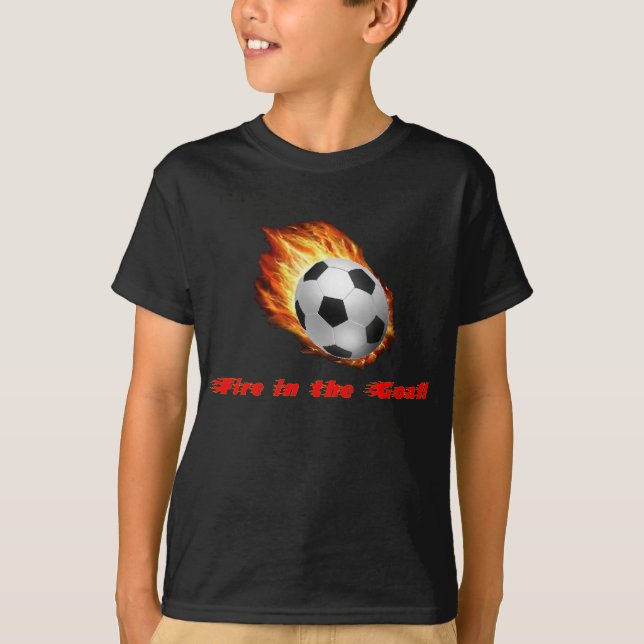 Camiseta Fogo no T do objetivo (Frente)