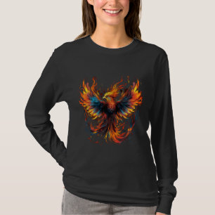 Camiseta Fogo Pássaro Mítico da Fênix Renovação