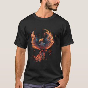 Camiseta Fogo Phoenix Bird Phoenix Nascendo Firebird Phoeni