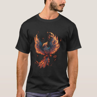 Camiseta Fogo Phoenix Bird Phoenix Nascendo Firebird Phoeni