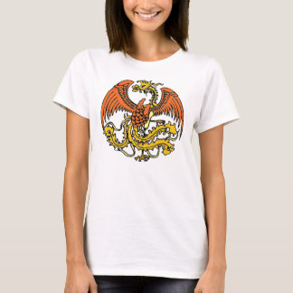 Camiseta fogo phoenix - laranjas
