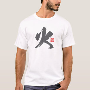 Camiseta Fogo Popular Kanji [火]