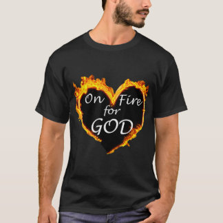 Camiseta Fogo por Deus