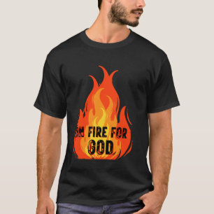 Camiseta Fogo Por Deus Igreja Cristã Inspiradora Fai