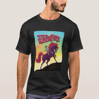 Camiseta Fogo selvagem - Exemplar clássico de desenho anima