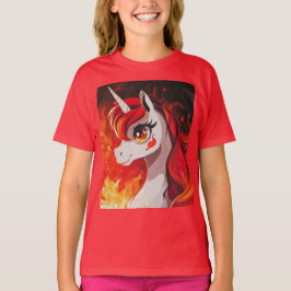 Camiseta Fogo Unicorn Fechar