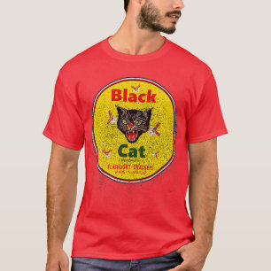 Camiseta Fogos de artifício Black Cat 