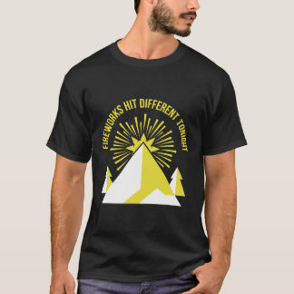 Camiseta Fogos de Artifício de 4 de Julho de Adolescente To