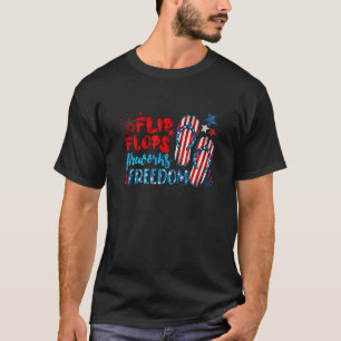 Camiseta Fogos De Artifício De Chinelos Para Mulheres E Lib