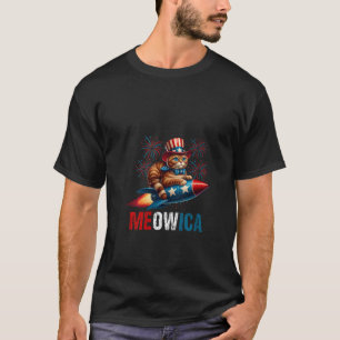 Camiseta Fogos De Artifício De Gato De Gato De Gato De Gato