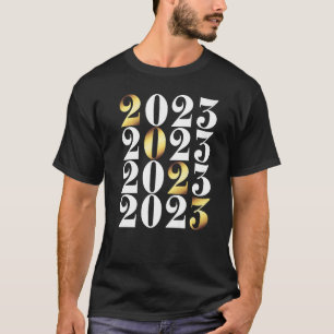 Camiseta Fogos de artifício de véspera de Ano Novo celebraç