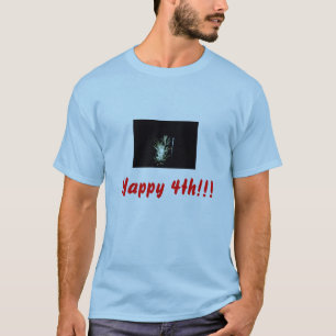 Camiseta Fogos de artifício! design de 4 de julho