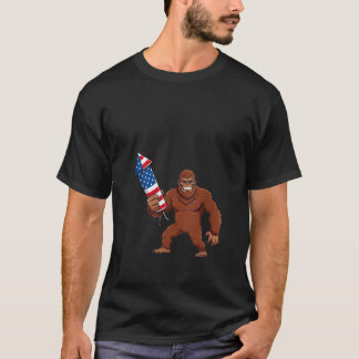 Camiseta Fogos de artifício para mulheres, 4 de julho Homen