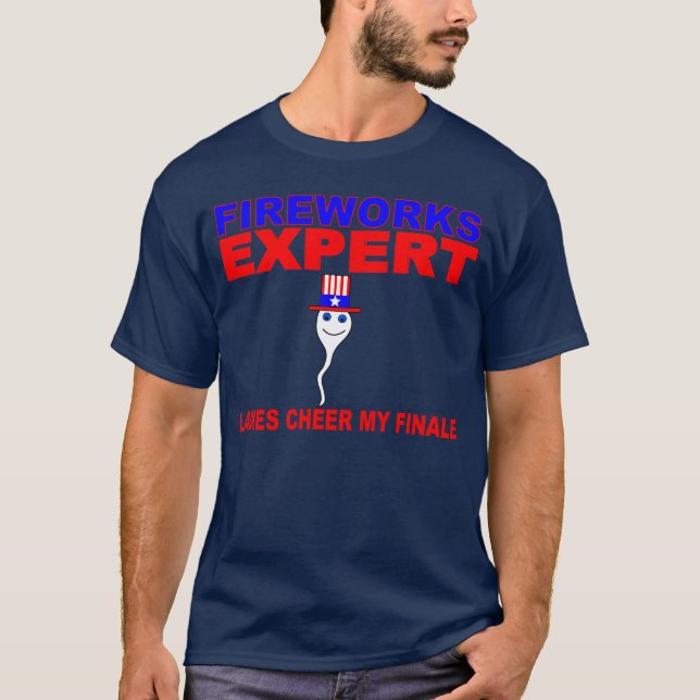CAMISETA FOGOS-DE-ARTIFÍCIO PERITO, ELOGIO DAS SENHORAS MEU (Frente)