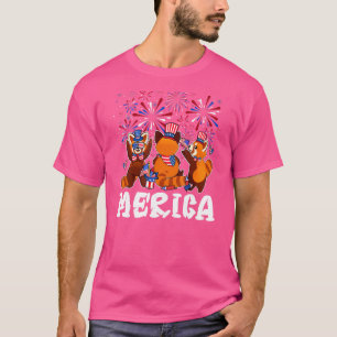 Camiseta Fogos de artifício Red Panda Óculos de sol Que Mer