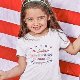 Camiseta Fogos de artifício vermelho branco e CHURRASCO 4 d