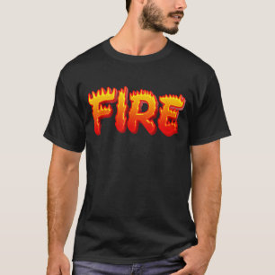 Camiseta Fogos e Roupa de Gelo - Matança Familiar de Hallow