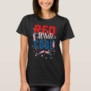 Camiseta Fogos Legal De Órbora De Sol Vermelho Branco Usa B