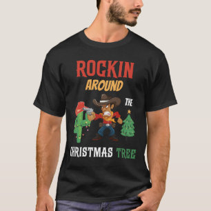 Camiseta Fogueira Ao Redor Do Natal