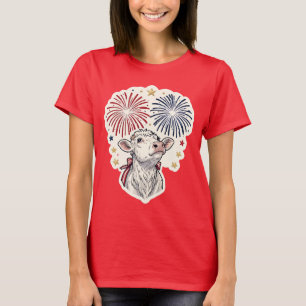Camiseta Fogueira Patriótica de Bezerro & Estrelas 