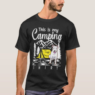 Camiseta Fogueira Pitbull Este É Meu Acampamento
