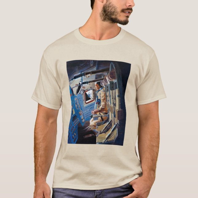 Camiseta Foguete Apollo 12 (Frente)