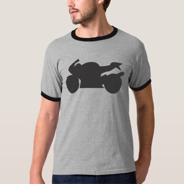 Camiseta foguete da estrada (Frente)