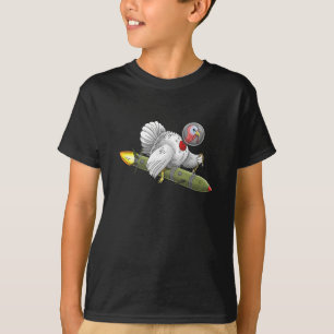 Camiseta Foguete de Ação de Graças na Turquia