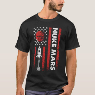 Camiseta Foguete dos Astronautas Nuke Mars