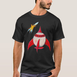 Camiseta Foguete explodindo