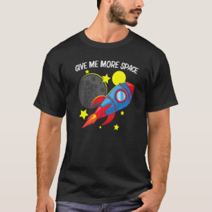 Camiseta Foguete legal Para Homens Crianças Foguete Espacia