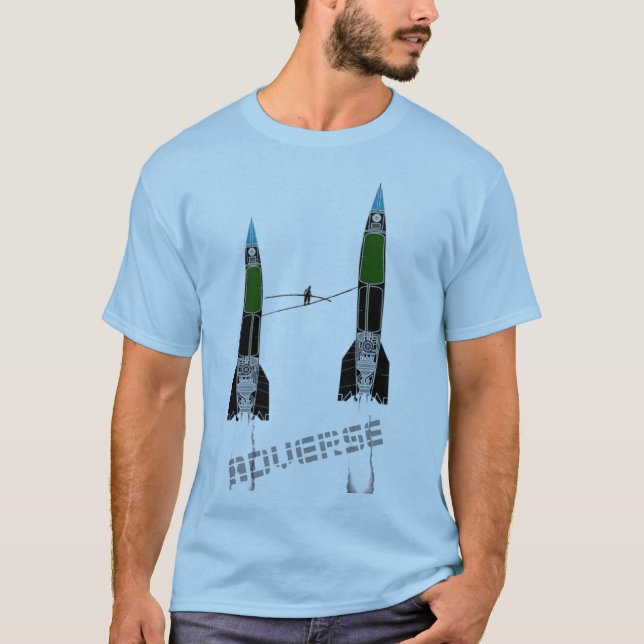 Camiseta foguetes (Frente)