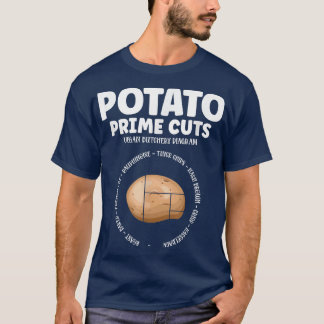 Camiseta Foguetes de batata Corte Vegetal de Butaria de Veg
