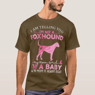 Camiseta Fohound Mãe Bebê Engraçado Proprietário de Cachorr