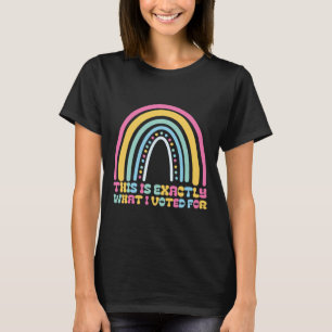 Camiseta Foi Exatamente Isso Que Votei A Favor Do Estatuto
