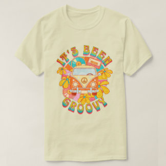 Camiseta "Foi Groovy" Retro