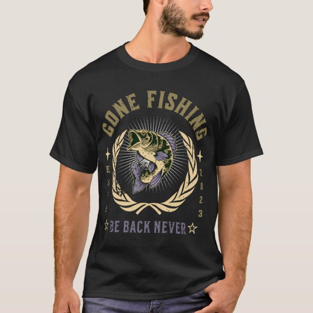 Camiseta Foi Pescar (Frente)