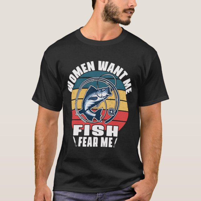 Camiseta Foi Pescar (Frente)