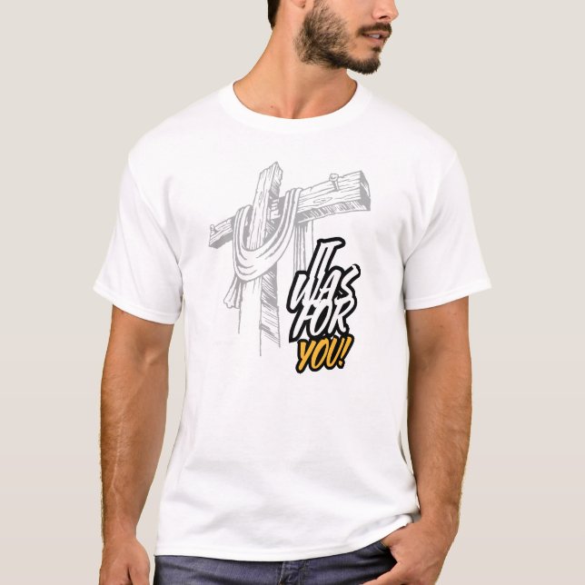 Camiseta Foi Por Você (Frente)