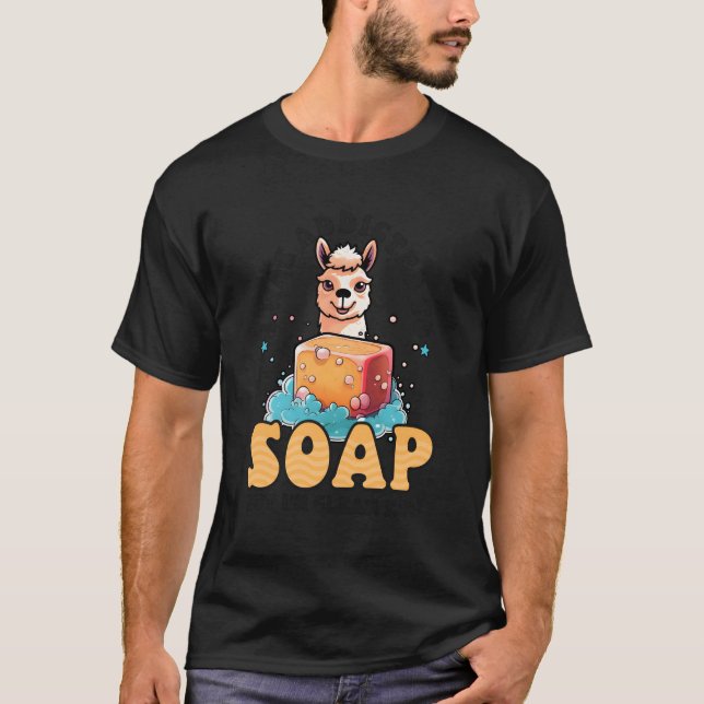 Camiseta Foi Viciado Em Fazer Soap Clean Now (Frente)