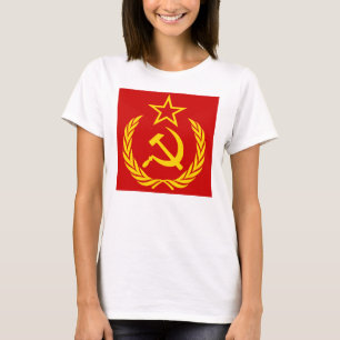 Camiseta Foice e Martelo, URSS, CCCP, Comunismo