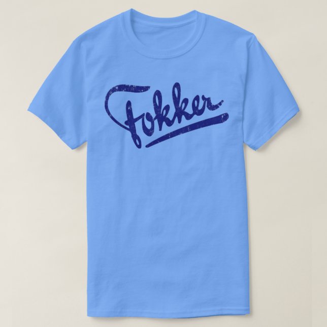 Camiseta Fokker (Frente do Design)