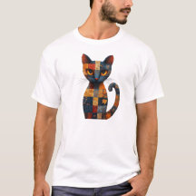 Folchwork Cat T-Shirt