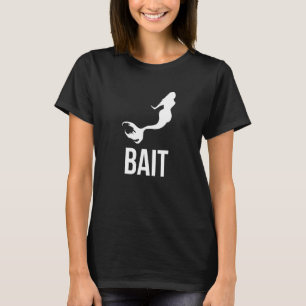 Camiseta Folclore Aquático Engraçado Bait Mermaid