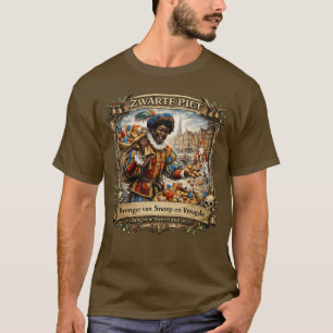 Camiseta Folclore de Zwarte Piet – Tradição Holandesa de Si