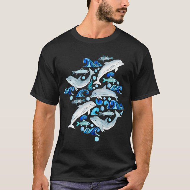 Camiseta Folguedo de Golfinho (Frente)
