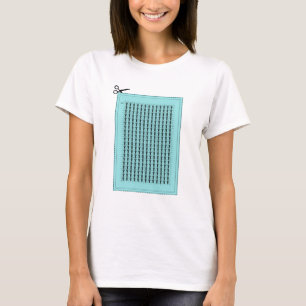 CAMISETA FOLHA AZUL